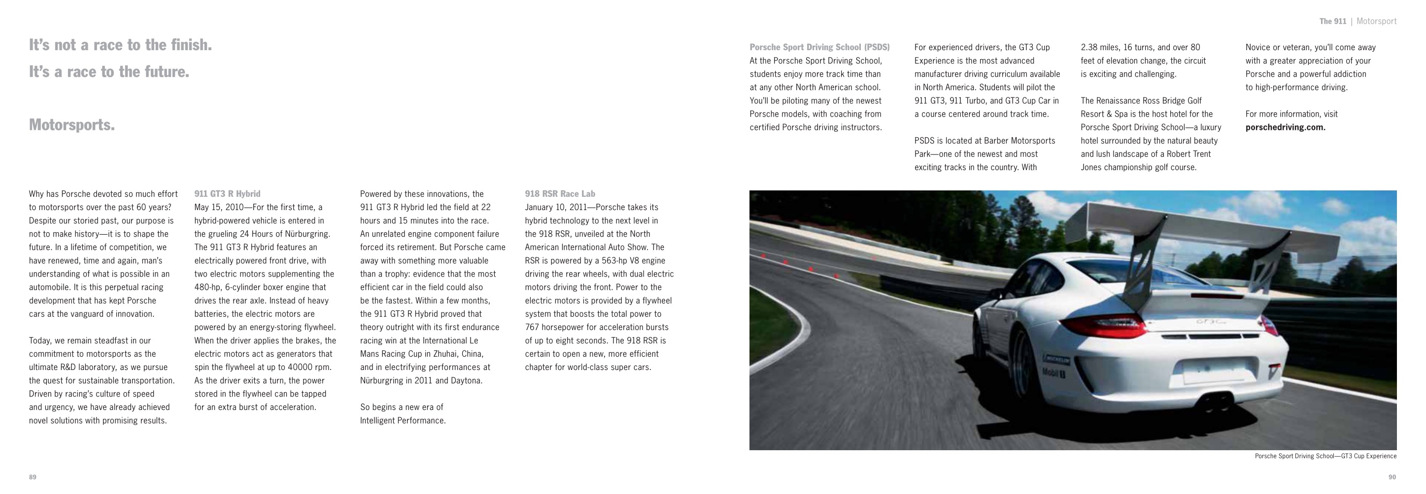 2013 Porsche 911 Brochure Page 55